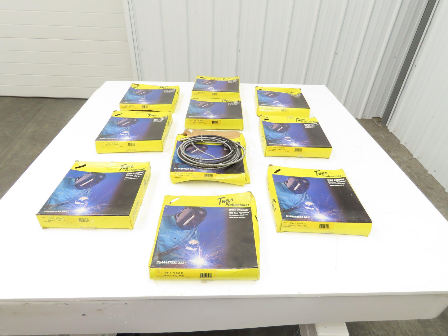 Tweco 45-564-15 Wire Conduit Replacement Mig Gun Optimum 15' Lot of 10