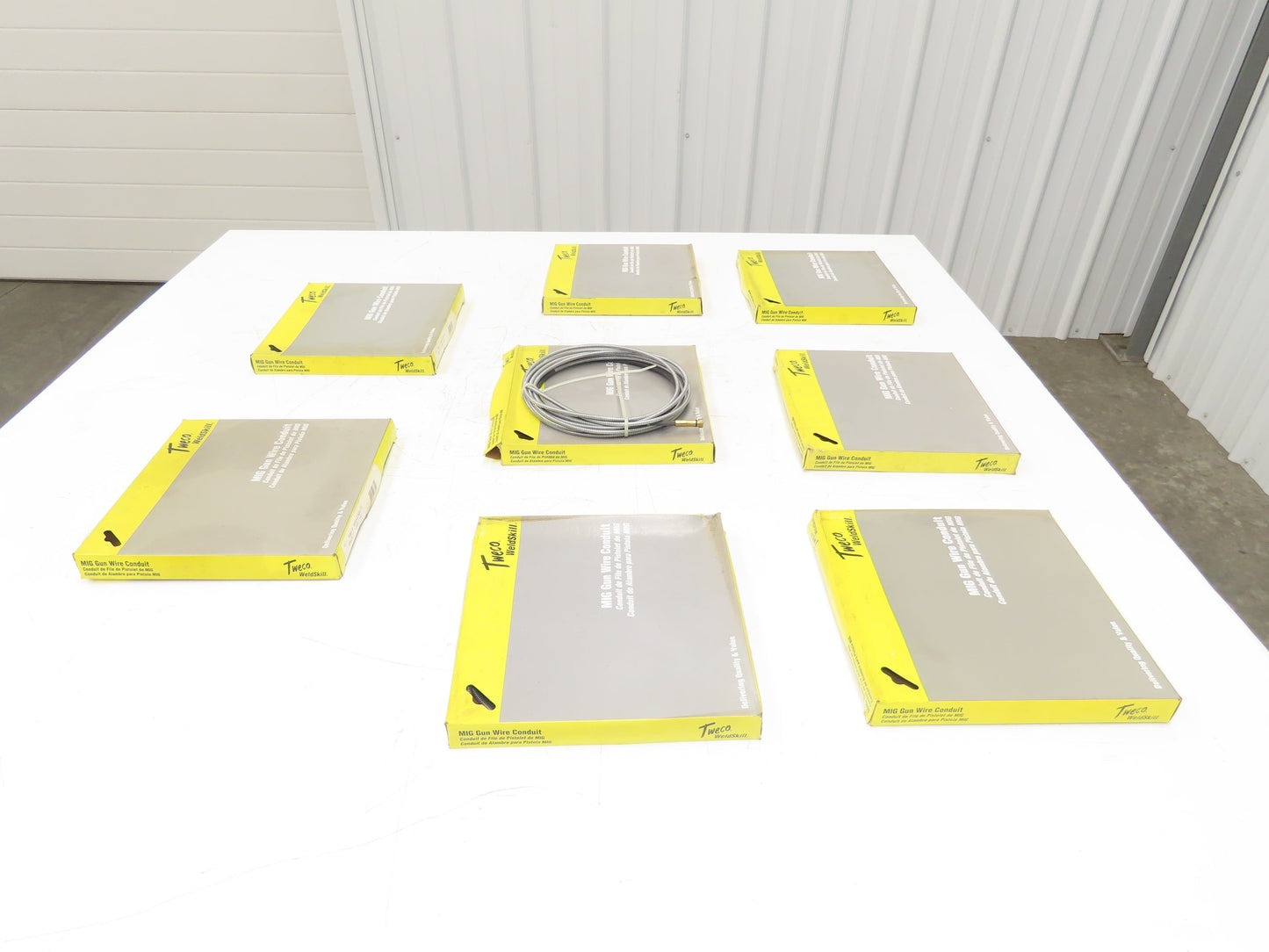 Tweco WS44-564-15 Wire Conduit Replacement Mig Gun 15' WM 400A Lot of 8