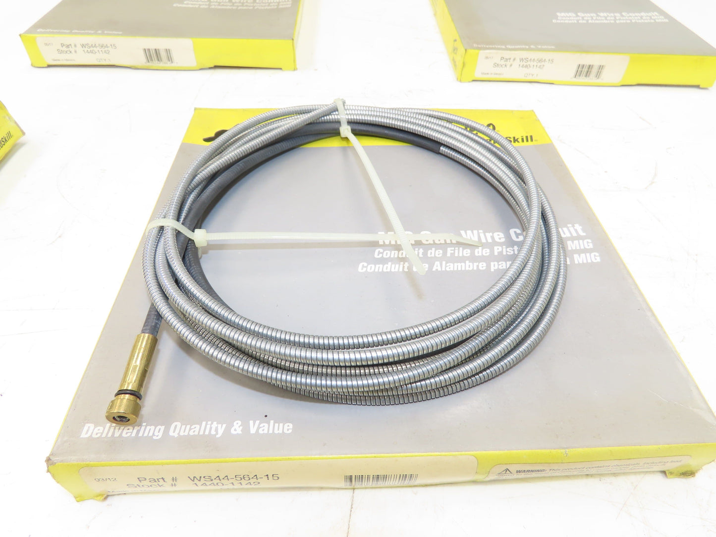 Tweco WS44-564-15 Wire Conduit Replacement Mig Gun 15' WM 400A Lot of 8