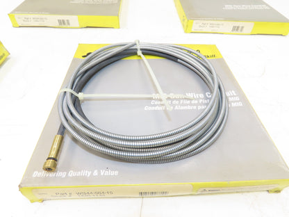 Tweco WS44-564-15 Wire Conduit Replacement Mig Gun 15' WM 400A Lot of 8