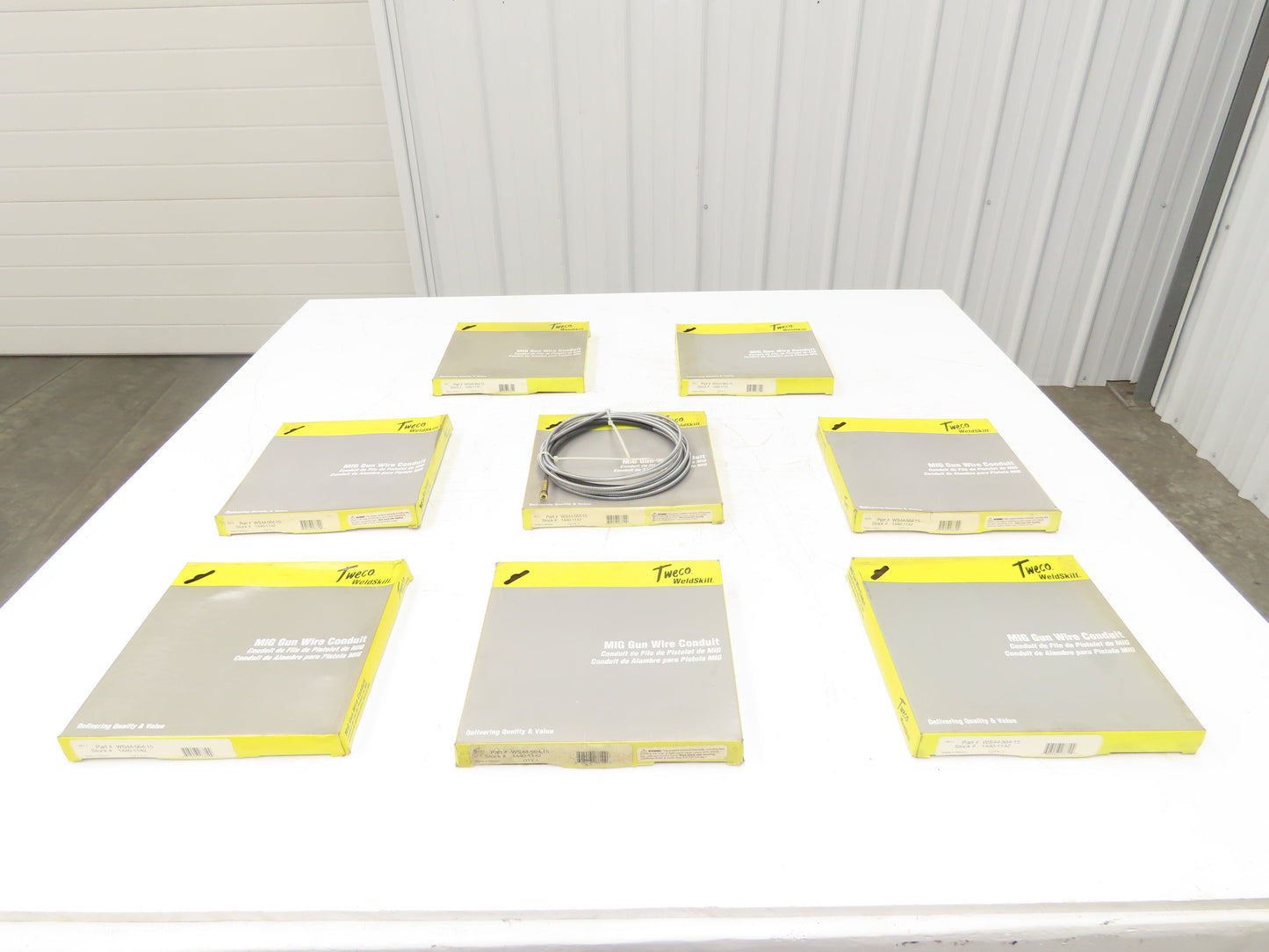 Tweco WS44-564-15 Wire Conduit Replacement Mig Gun 15' WM 400A Lot of 8