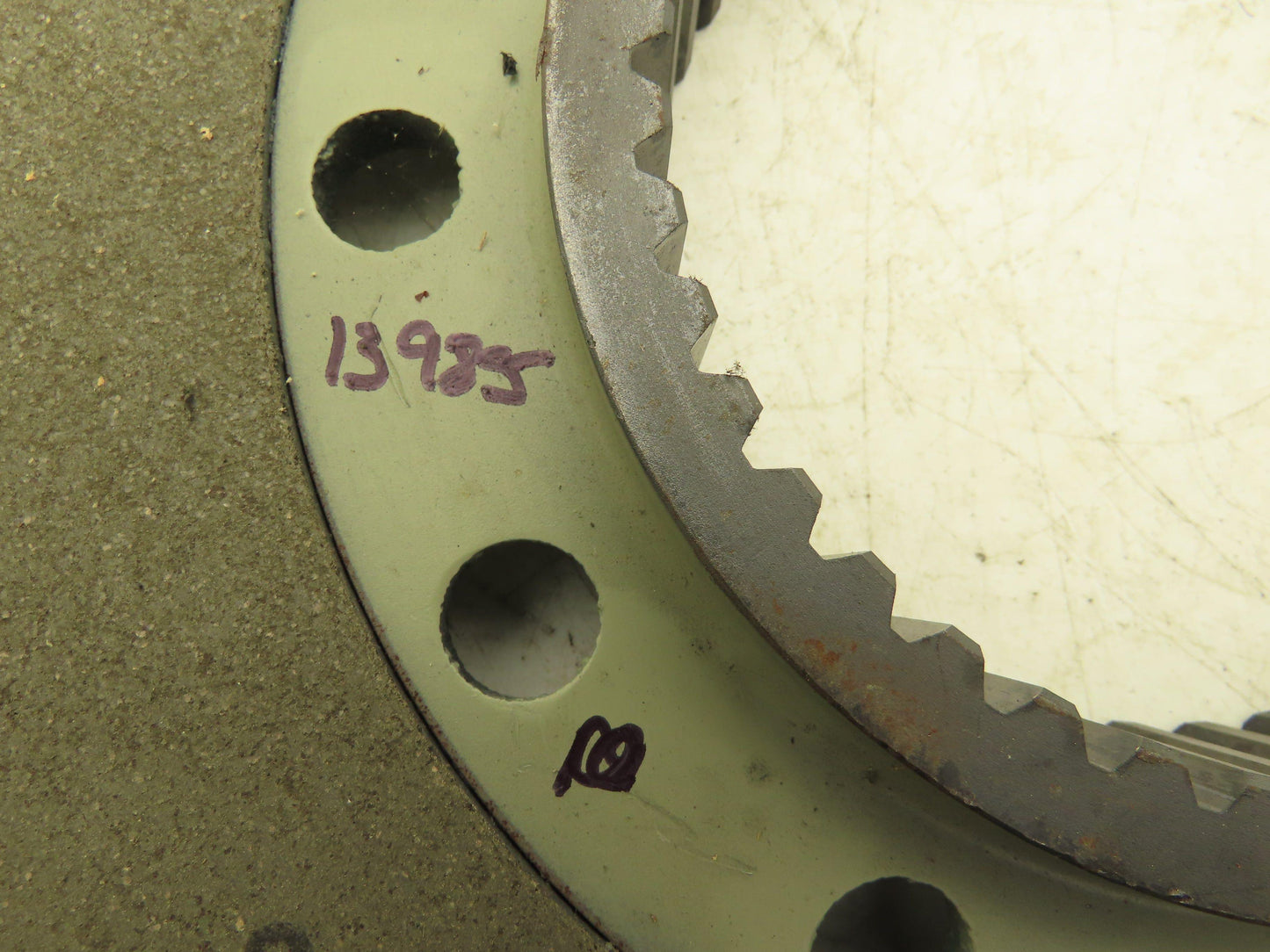 Brake Friction/Wear/Clutch Plate 13.5"OD 2.25" Wear surface 44 Tooth 5.6885" ID