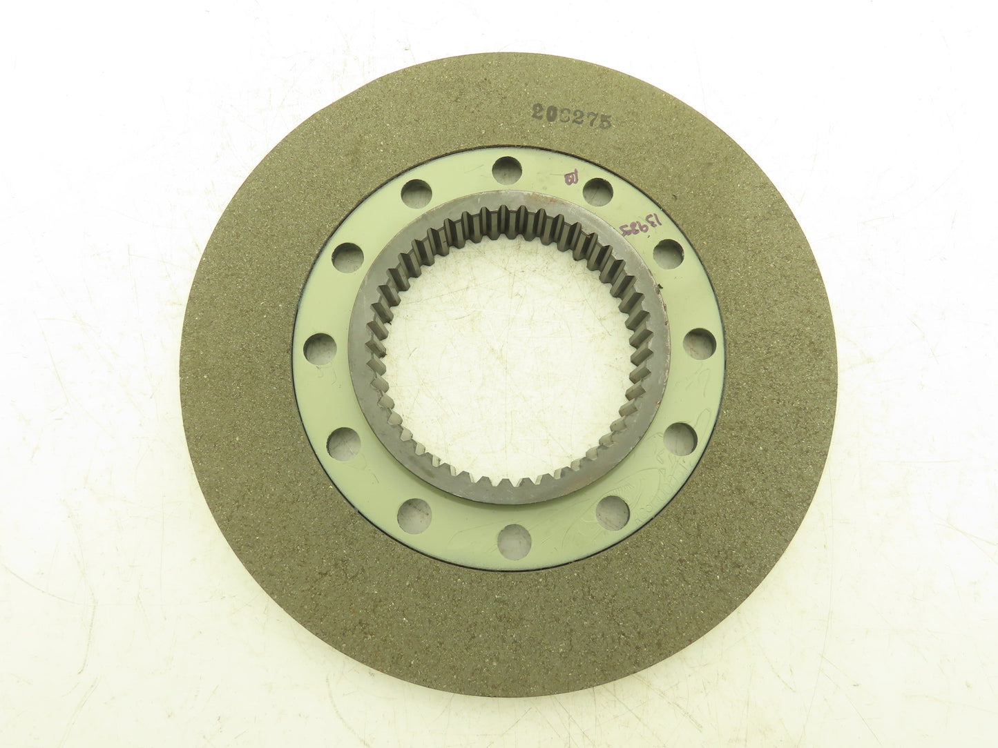 Brake Friction/Wear/Clutch Plate 13.5"OD 2.25" Wear surface 44 Tooth 5.6885" ID