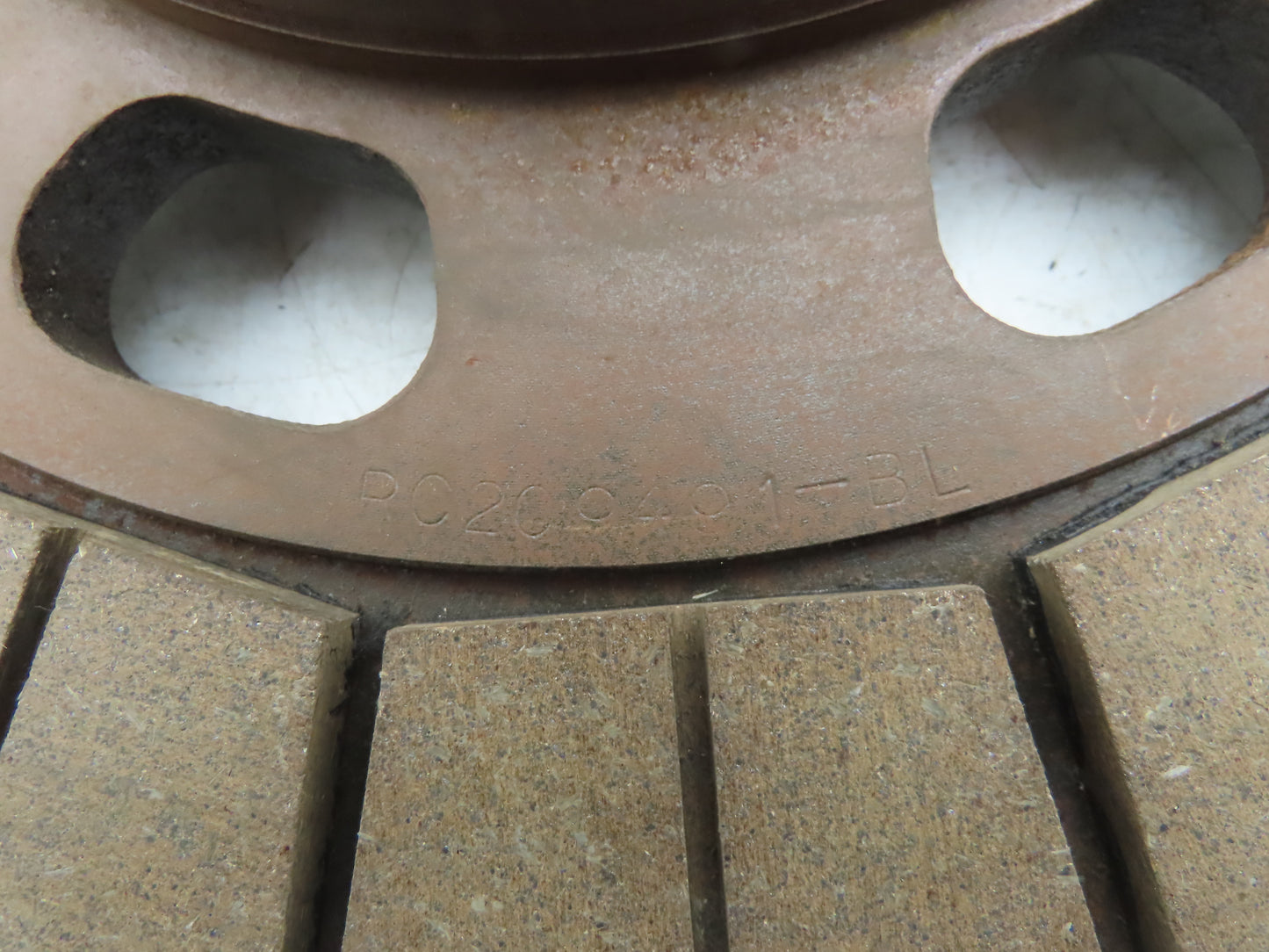 Brake Friction/Wear/Clutch Plate 17" OD 2.5" Wear surface 54 Tooth 6.9275" ID