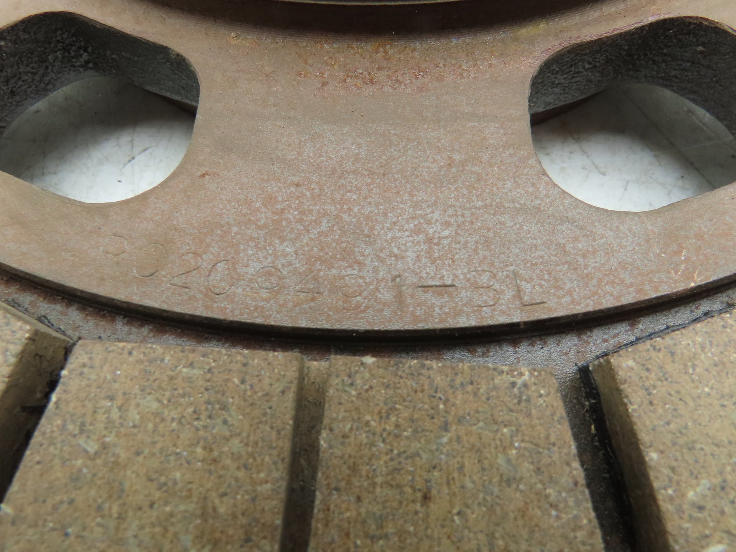 Brake Friction/Wear/Clutch Plate 17" OD 2.5" Wear surface 54 Tooth 6.9275" ID