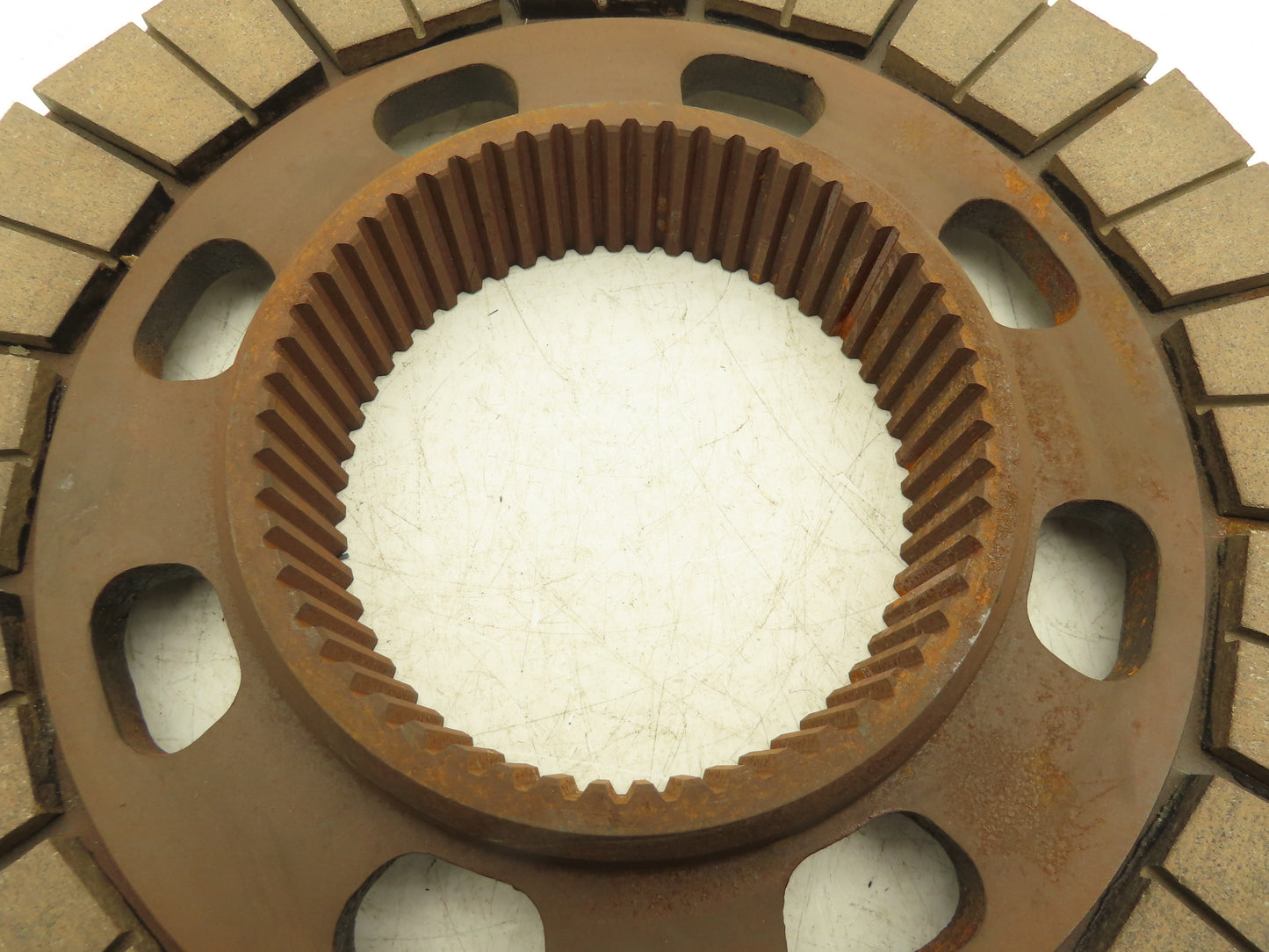 Brake Friction/Wear/Clutch Plate 17" OD 2.5" Wear surface 54 Tooth 6.9275" ID