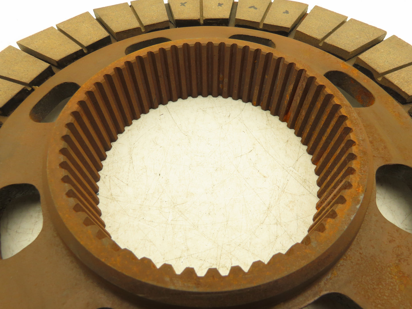 Brake Friction/Wear/Clutch Plate 17" OD 2.5" Wear surface 54 Tooth 6.9275" ID