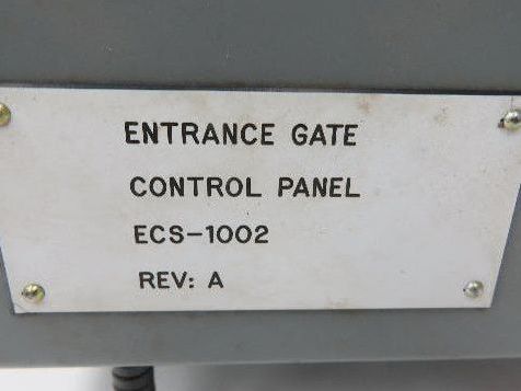 Square D ECS-1002 Entrance Gate Control Panel JOKAB