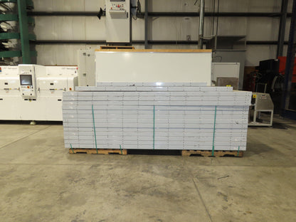 Hytrol FXG Parcel Belt Conveyor 43" x 173' White Slider Bed Sections -No Drive