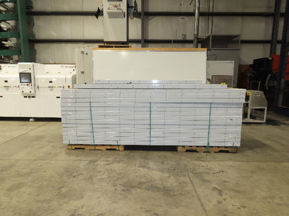 Hytrol FXG Parcel Belt Conveyor 43" x 173' White Slider Bed Sections -No Drive