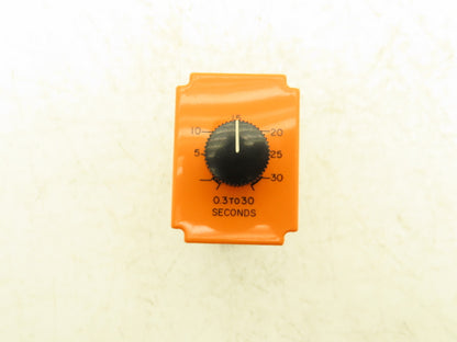 TUC-120-AKA-030 Time Delay Relay 0.3 to 30 Seconds 10A @ 120VAC or 24VDC 211VA