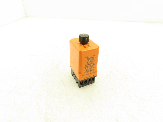 TUC-120-AKA-030 Time Delay Relay 0.3 to 30 Seconds 10A @ 120VAC or 24VDC 211VA