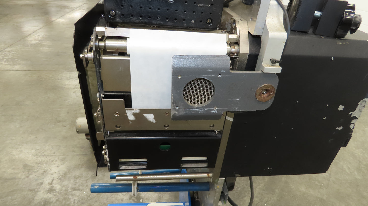 Foxjet 6000-570 Mobile Print Apply Label Applicator Zebra ZE500 Thermal Printer