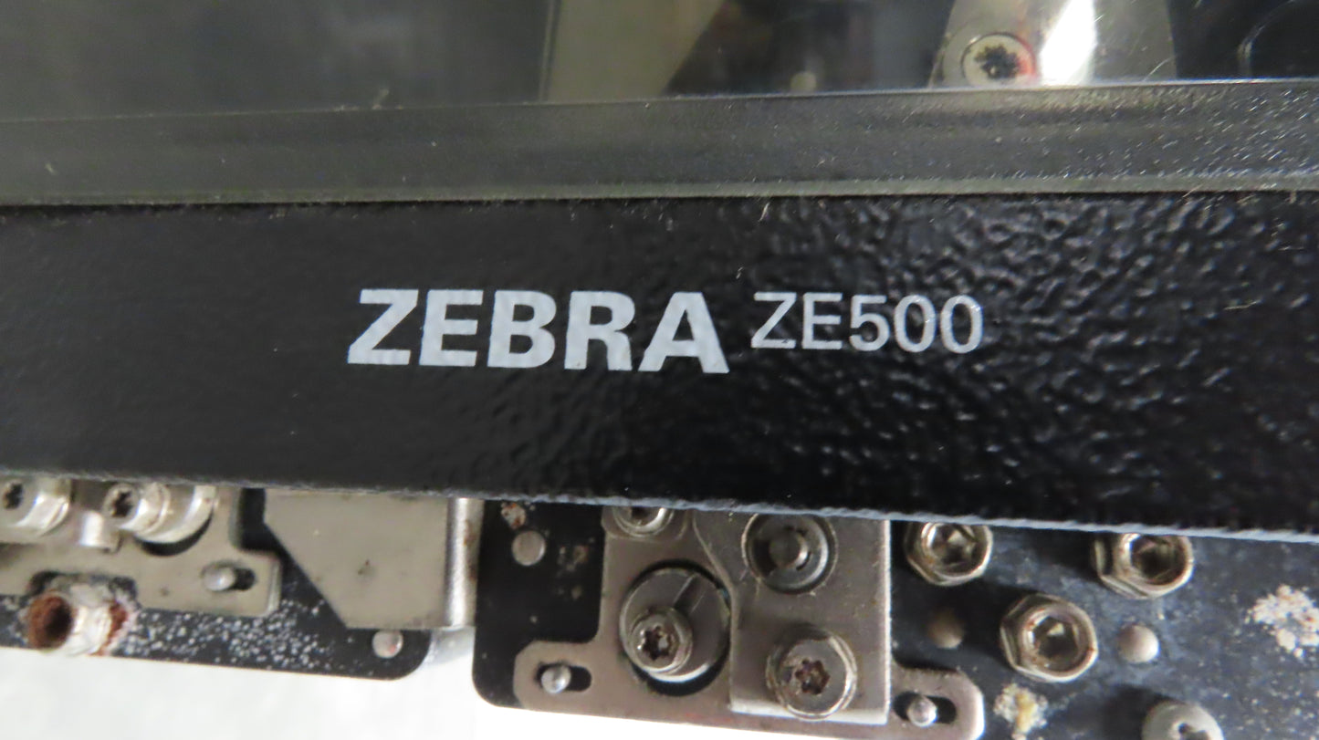 Foxjet 6000-570 Mobile Print Apply Label Applicator Zebra ZE500 Thermal Printer