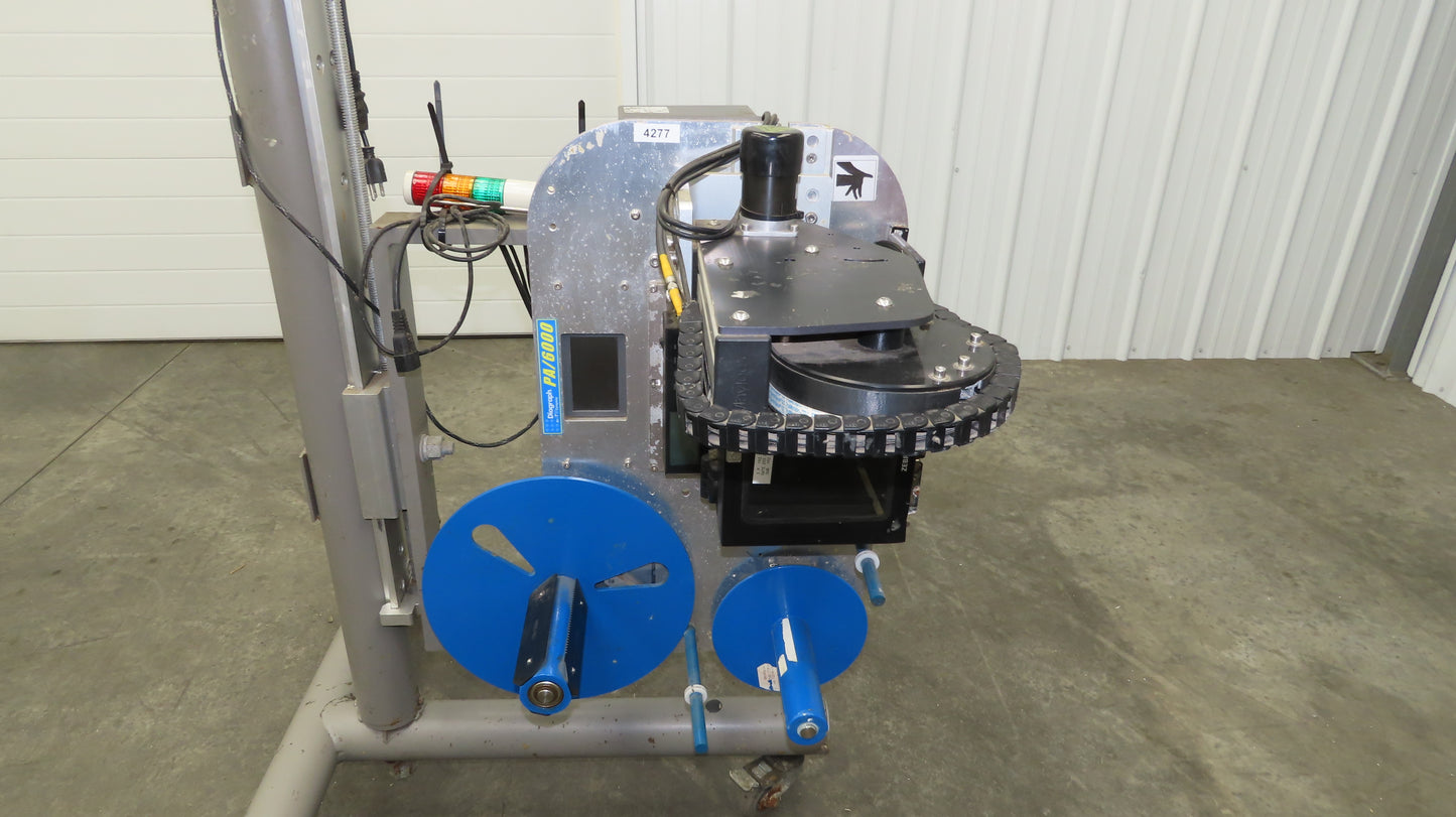 Foxjet 6000-570 Mobile Print Apply Label Applicator Zebra ZE500 Thermal Printer