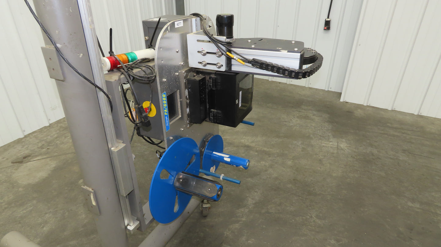 Foxjet 6000-570 Mobile Print Apply Label Applicator Zebra ZE500 Thermal Printer