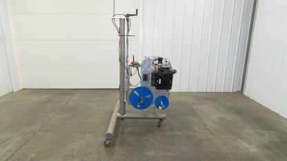 Foxjet 6000-570 Mobile Print Apply Label Applicator Zebra ZE500 Thermal Printer