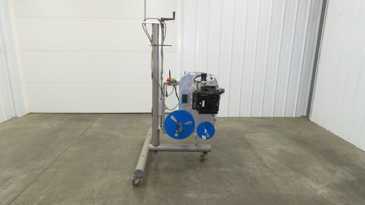 Foxjet 6000-570 Mobile Print Apply Label Applicator Zebra ZE500 Thermal Printer