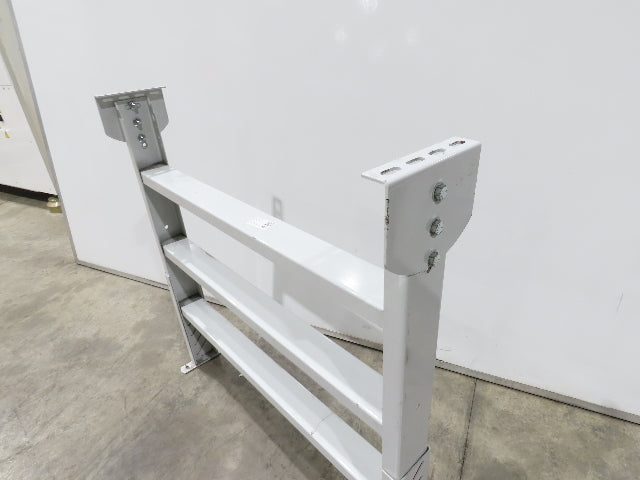Hytrol HPS-9 43"W Conveyor Leg Stationary Floor Support 43-5/8" to 55-5/8" WHITE