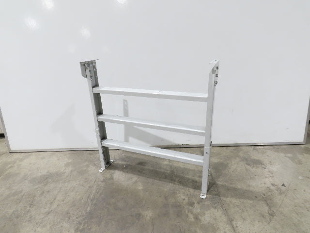 Hytrol HPS-9 43"W Conveyor Leg Stationary Floor Support 43-5/8" to 55-5/8" WHITE