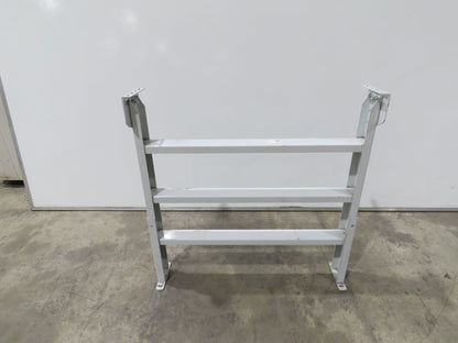 Hytrol HPS-9 43"W Conveyor Leg Stationary Floor Support 43-5/8" to 55-5/8" WHITE