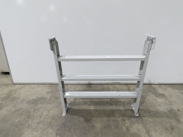 Hytrol HPS-9 43"W Conveyor Leg Stationary Floor Support 43-5/8" to 55-5/8" WHITE