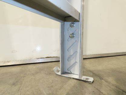 Hytrol HPS-10 43"W Conveyor Leg Stationary Floor Support 55-5/8" - 67-5/8" WHITE