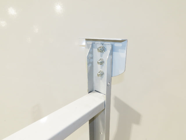 Hytrol HPS-10 43"W Conveyor Leg Stationary Floor Support 55-5/8" - 67-5/8" WHITE