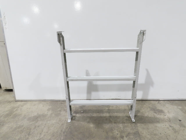 Hytrol HPS-10 43"W Conveyor Leg Stationary Floor Support 55-5/8" - 67-5/8" WHITE