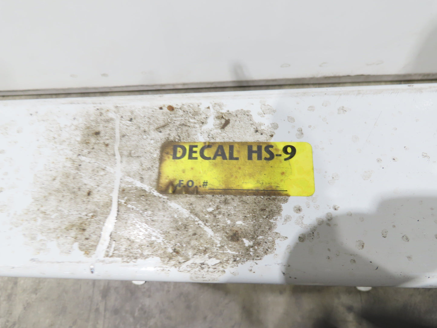 Hytrol HS-9 30"W Conveyor Leg Stationary Floor Support 43-5/8" to 55-5/8" WHITE