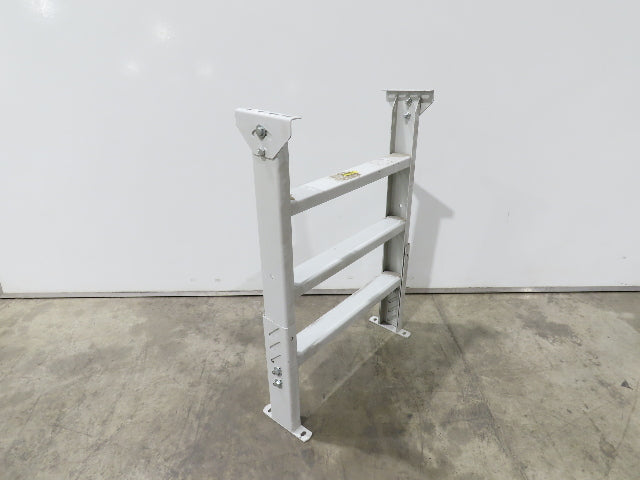 Hytrol HS-9 30"W Conveyor Leg Stationary Floor Support 43-5/8" to 55-5/8" WHITE