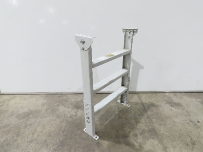 Hytrol HS-9 30"W Conveyor Leg Stationary Floor Support 43-5/8" to 55-5/8" WHITE