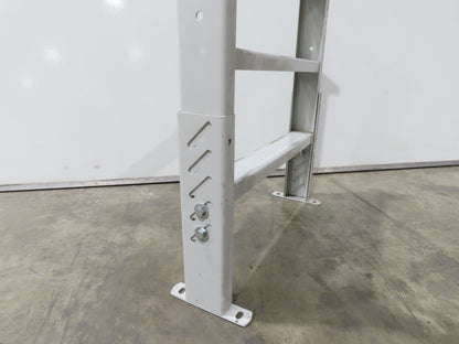 Hytrol HS-9 30"W Conveyor Leg Stationary Floor Support 43-5/8" to 55-5/8" WHITE