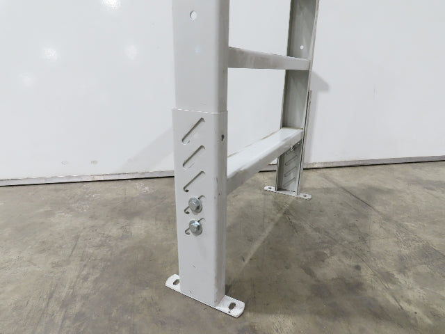 Hytrol HS-9 30"W Conveyor Leg Stationary Floor Support 43-5/8" to 55-5/8" WHITE