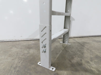 Hytrol HS-9 30"W Conveyor Leg Stationary Floor Support 43-5/8" to 55-5/8" WHITE