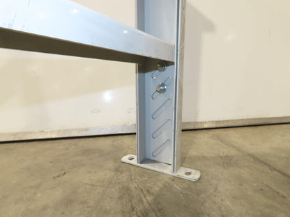 Hytrol HS-9 30"W Conveyor Leg Stationary Floor Support 43-5/8" to 55-5/8" WHITE