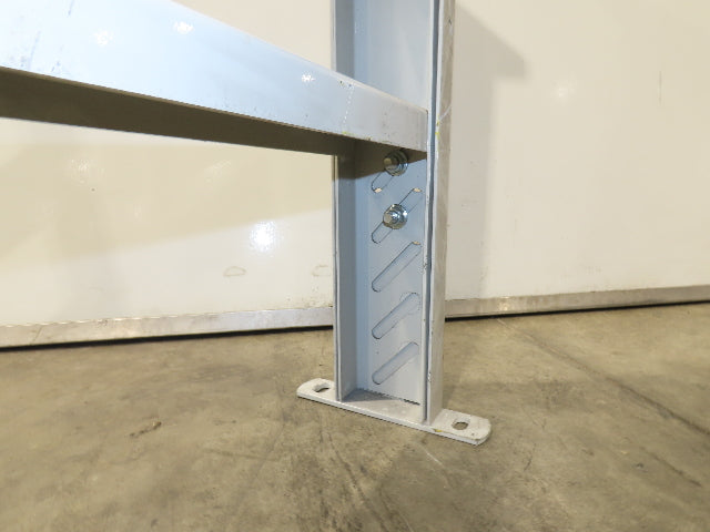 Hytrol HS-9 30"W Conveyor Leg Stationary Floor Support 43-5/8" to 55-5/8" WHITE