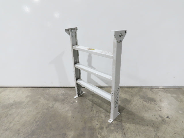 Hytrol HS-9 30"W Conveyor Leg Stationary Floor Support 43-5/8" to 55-5/8" WHITE