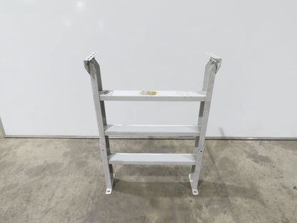 Hytrol HS-9 30"W Conveyor Leg Stationary Floor Support 43-5/8" to 55-5/8" WHITE