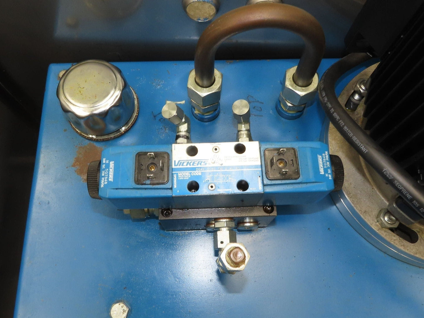 Hydraulic Power Unit 20 Gallon Tank 5.5Hp 230/460V 3Ph Food Grade Stainless