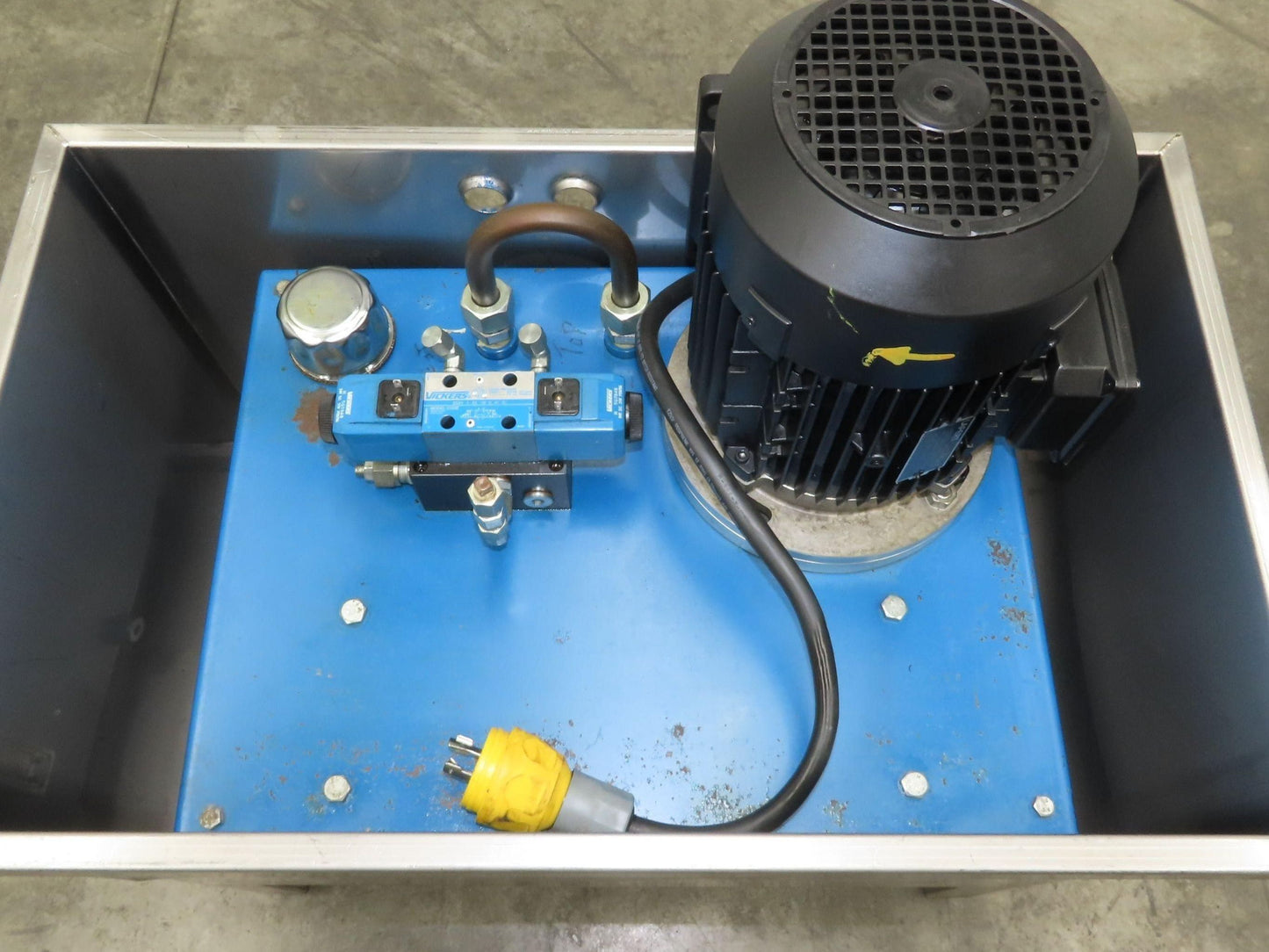 Hydraulic Power Unit 20 Gallon Tank 5.5Hp 230/460V 3Ph Food Grade Stainless