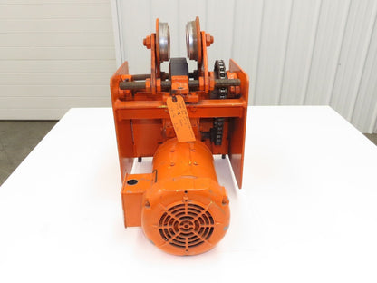 Saturn 5 Ton Bridge Crane Trolley Drive Tractor 460V 3PH 35 FPM 10000 Lb
