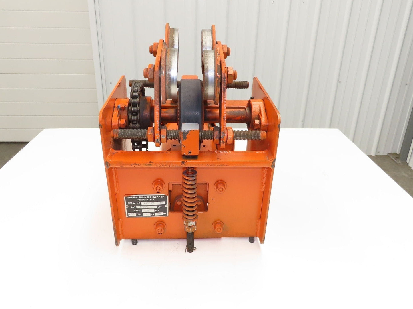 Saturn 5 Ton Bridge Crane Trolley Drive Tractor 460V 3PH 35 FPM 10000 Lb