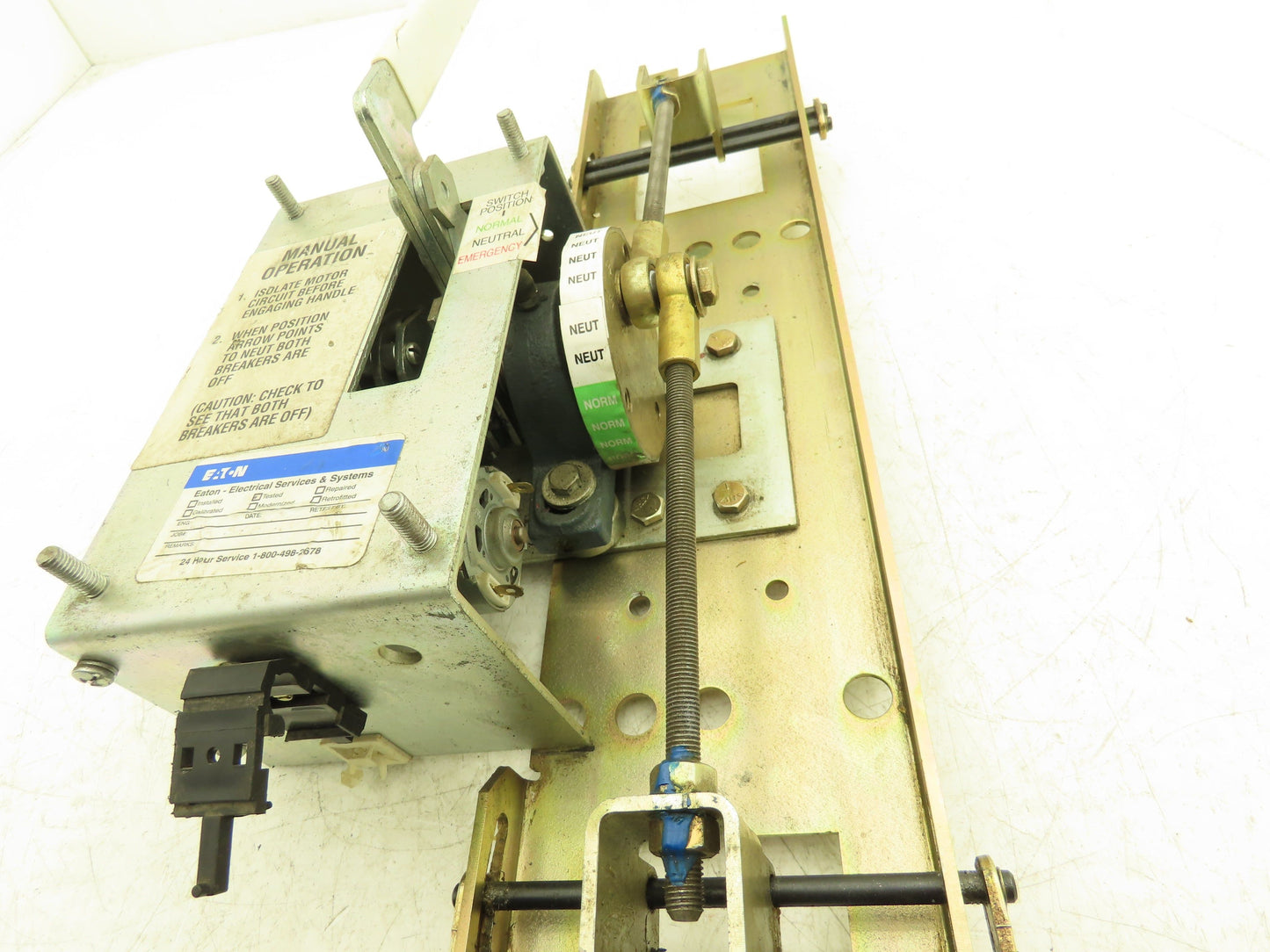 Eaton N1 Automatic Transfer Switch Mechanism with Motor
