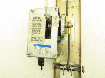 Eaton N1 Automatic Transfer Switch Mechanism with Motor