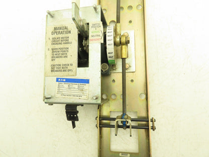 Eaton N1 Automatic Transfer Switch Mechanism with Motor