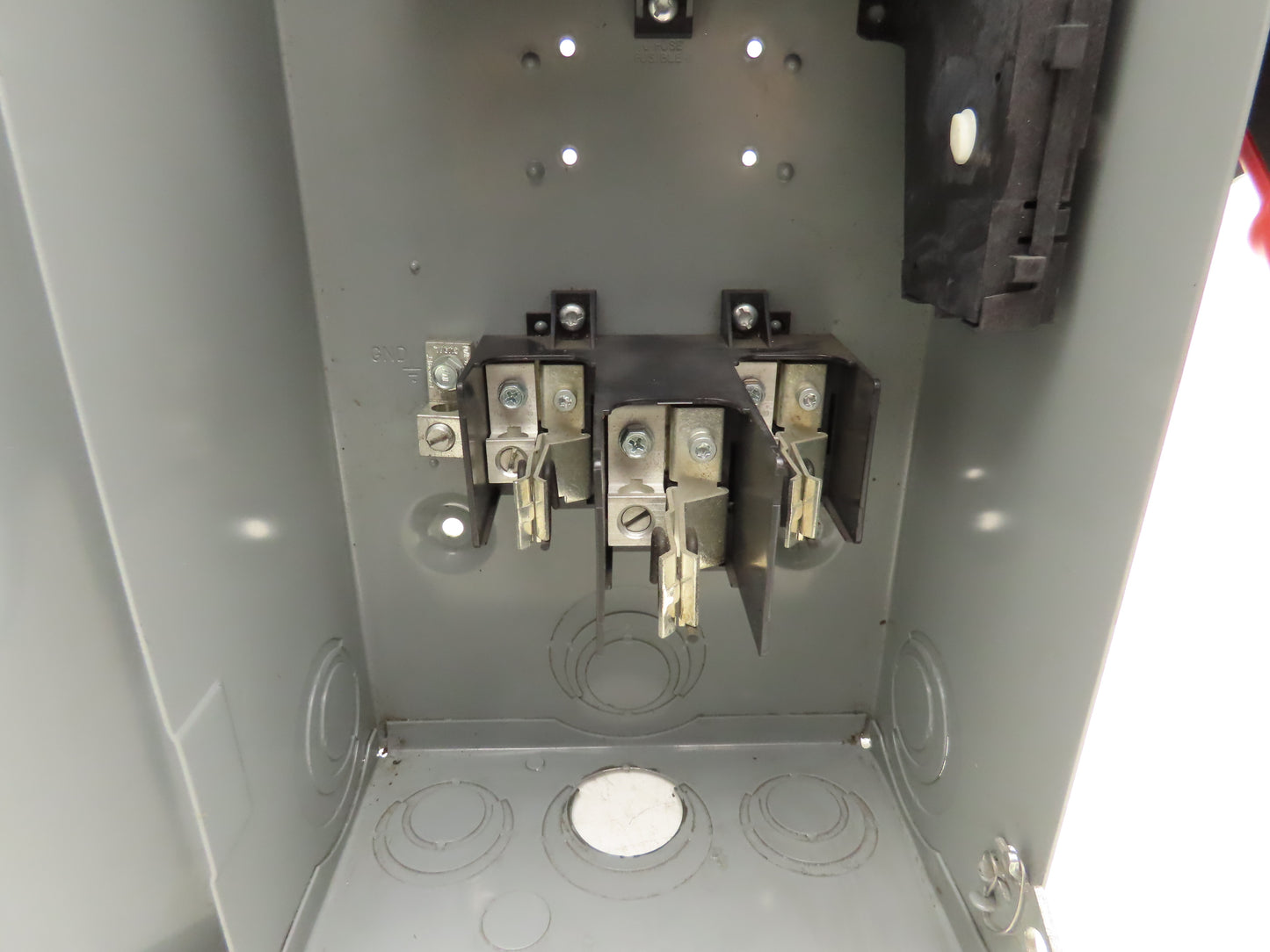 Square D H363N Safety Disconnect Switch 100 Amp 600V 3 Pole Ph Fusible