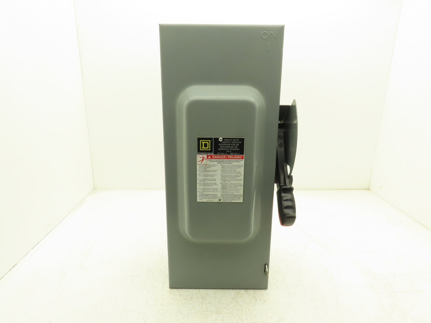 Square D H363N Safety Disconnect Switch 100 Amp 600V 3 Pole Ph Fusible