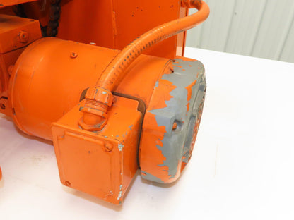 Saturn 5 Ton Bridge Crane Trolley Drive Tractor 35 FPM 10000Lb 460V 3PH Control