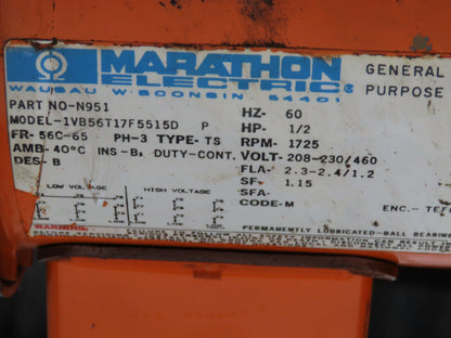 Saturn 5 Ton Bridge Crane Trolley Drive Tractor 35 FPM 10000Lb 460V 3PH Control